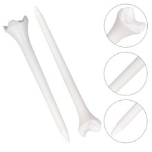 100Pcs 70 mm Professional Tee System Plastic  Tee Maximizes Golfers' Teeing Performance  Accessories