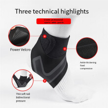 2PCS Ankle Brace, Adjustable Compression Ankle Support Men & Women, Sports Protection, Sports Running S