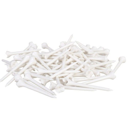 100Pcs 70 mm Professional Tee System Plastic  Tee Maximizes Golfers' Teeing Performance  Accessories 1