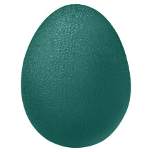 Green Rubber Hand Grip Egg Men Women Gym Fitness Finger Heavy Exerciser