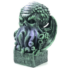Green Halloween Ornaments, Crusu Mythical Statues, Resin Crafts