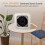 Desktop CD Player  with HiFi Dual Speaker, CD Player for Home with Remote Control,LCD Display,Sleep Timer 5