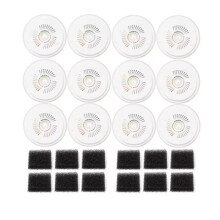 12 Pcs for Petkit Eversweet 2S/3/3 Pro/ Solo/Solo SE 3.0 Pet Water Dispenser Filter Pet Water Dispenser Filter
