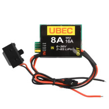 2S-6S 6-36V DUAL UBEC 8A /16A 5.2/6.0/7.4V/8.4V Servo Separate Power Supply RC Car Fix-Wing Airplane Robot Arm