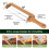 Adjustable Bread Cutter Upgraded Bread Slicer, Serrated Stainless Blade with Accurate Thickness Guide 8