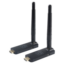 Transmissor e Receptor Sem Fio 5G de 100M Compatível com , Saída HD 4K 1080P/60Hz para Laptop, TV, Projetor e Celular.