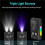 EV15 LED UV Flashlight Magnet Keychain Work Light Type-C Rechargeable Torch Hat Clip Lamp Camping Pocket Lantern 3