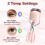 Heated Eyelash Curler, Heats  Quickly, Has Two Temperature Modes, Rechargeable, Creates Naturally Curled Eyelashes. 6