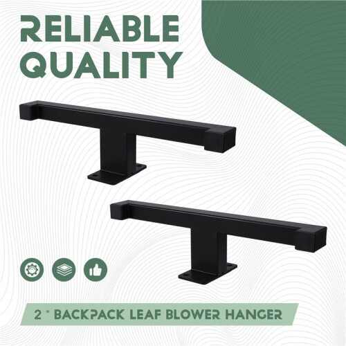 Backpack Leaf Blower Hanger Backpack Blower Storage Organizer Holder Heary Duty Chainsaw Wall Mount 2
