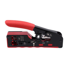 RJ45 CAT7 6a 6 5e Crimp Plier Crimping Tool Wire Stripping Cutting Vertical Crimping with Blades