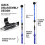 Training Aid Multi Adjustable  Swing Training Aid Stick Forearm Rotation Swing Posture Corrector 8