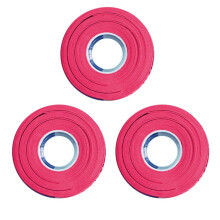 Impugnatura Rosa per Racchetta da Badminton con Racchetta da Tennis, Guanti Antiscivolo Resistenti All'Usura, Impugnatura Antiscivolo per Canna da