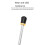 Cello Foot Support 4/4 Cello Tail Post Support Adjustable Cello Support Rod Cello Accessories Bottom Post 5