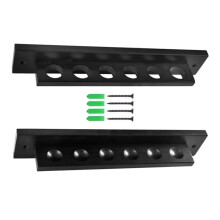 Soporte para Palos de Billar, Estante para Tacos de Billar, Soportes de Madera, Accesorios para Mesa de Billar para Sala de Juegos, Club o Cueva para