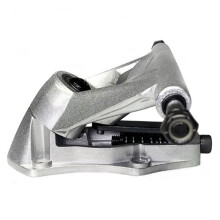 Landsurfing Skateboard Bridge Longboard Styrkonsol C7 Pedalfri Roterande Bracket Bridge Svart