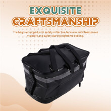 Bicycle Rear  Bag Bike Rack Bag Trunk Pannier Cycling Waterproof Travel Bag for Cycling Travel