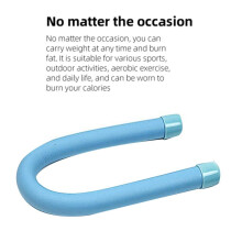 Il Nuovo Design del Cinturino da Polso con Cuscinetto Può Essere Piegato e Pieghevole, Assistito da Esercizi per Nuoto, Yoga, Corsa, Blu