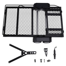 Rimorchio In Metallo per Auto RC Crawler Axial SCX24 per Gladiator TRX4M 1/16 1/18