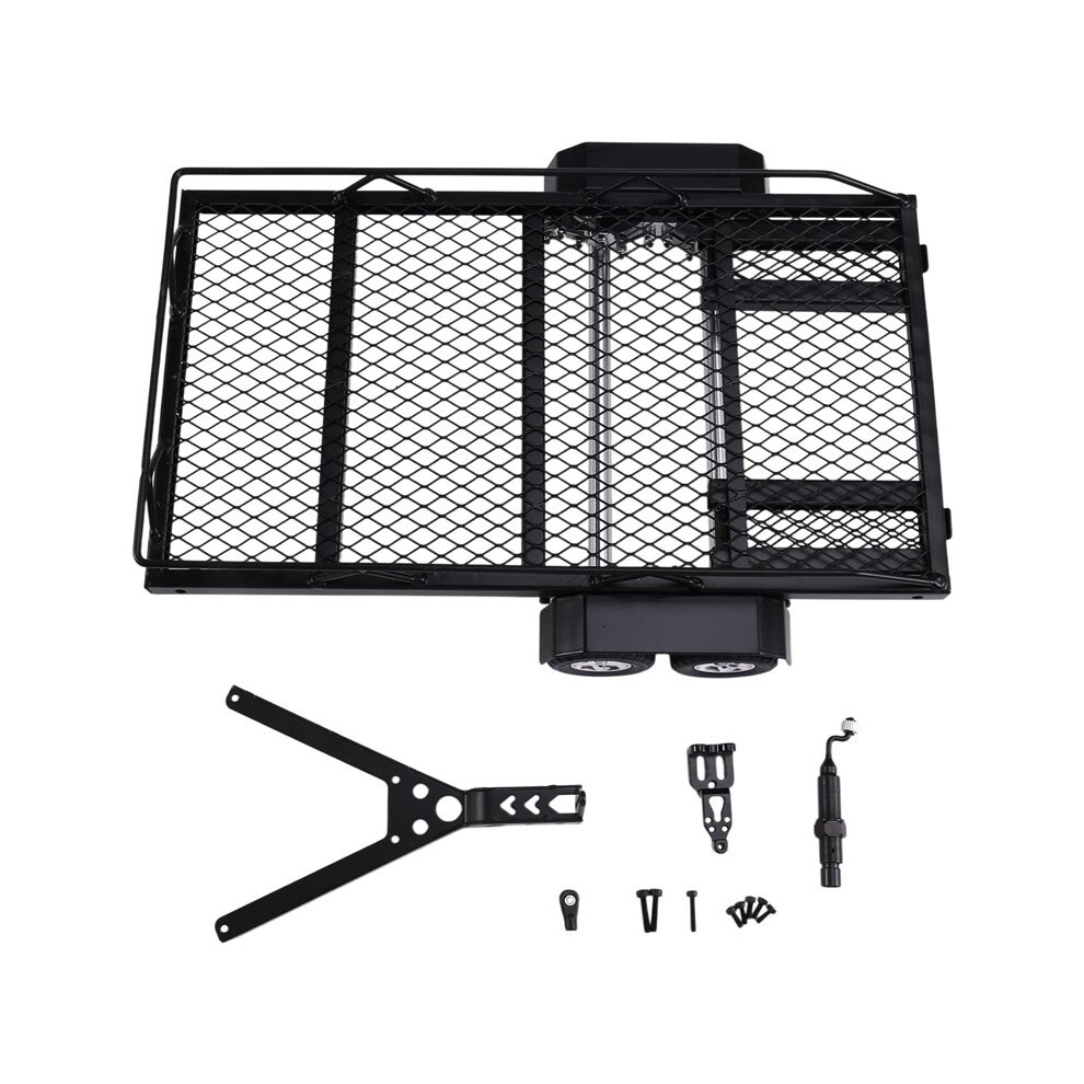 Metal Trailer For 1/16 1/18 Rc Car Crawler Axial Scx24 Gladiator Trx4m 6031739711244