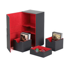 Estuche MultifuncióN Contenedor Caja Tarjetas Protector Tarjetas Cajas Barajas Tarjetas Capacidad para MáS 200 Tarjetas Estuche Organizador