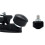 Roller Skate Base Four-Wheel Two-Row Roller Skate Bracket Skateboard Base Bottom Plate Black 5