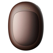 Koffieboonvormige Magnetische Handwarmer, Gesplitst, , Draagbaar, Dubbelzijdig, Oplaadbaar, Winteressentials B