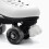 2PCS Roller Skate Toe Stops Skates Toe Stopper Roller Skate Stoppers Skating Practice Training Aids White 3