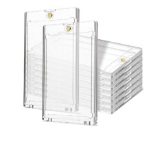 20 St. 35PT Genomskinliga Magnetiska Korthållare för Samlarkort Magnetiskt Kortskydd för Sport- och Samlarkort