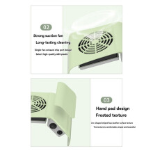 Nail Fan Dust Collector New Silent Nail Dust Collector for Nail Salons Adjustable Vacuum Fan for Salon or Home Manicures