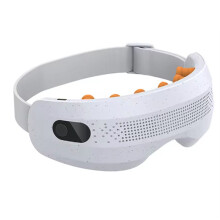 Elektrisches Augen-Akupunktur-Massagegerät mit , Wärmefunktion, Augenpflegegerät, Augenmassagebrille Zur Linderung Von Müdigkeit