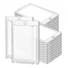 20Pcs 35PT Clear Magnetic Card Holders for Trading Cards Magnetic Card Protector for Sports and Collectible Cards