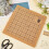 Kit de Macramê com Placa de Cortiça e Alfinetes para Iniciantes em Artesanato DIY (7 X 7 Polegadas) 6