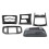 For  Charger 2015-2021 Car Interior Central Control AC  Gear Shift Panel Cover Trim 1