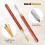 Leather  Dye Pen, Leather  Roller Pen Applicator, Compatible with Dyeing DIY Working,Leather  Printing Tool 3