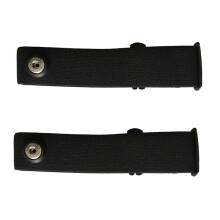 2 Pièces Ceinture de Fréquence Cardiaque Ceinture Thoracique en Nylon Ceinture Thoracique avec Capteur de Fréquence Cardiaque