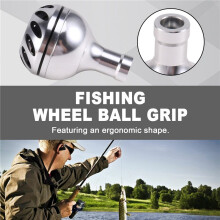 Fishing Wheel Grip Spherical Knob ModifiedAccessories Fishing Wheel Rocker Handle Grip for A D S Water Wheel,C