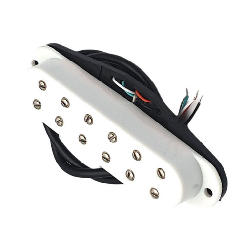 Single Pickup  12 Point Pickup Small Double Track Pickup Four-Core Wire Pickup White