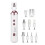 Electric Nail File Set Electric Manicure Tool Multi Function Silent Manicure Tool Cordless for Thick Nails White 1