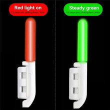 Canne à Pêche Électronique de Nuit LED Glow Stick Étanche Lumineux Nuit Mer Flotteur pour Canne à Pêche en Mer Sans Batterie, B
