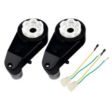 2PCS Electric Gearbox RS555 24V 40000RPM Replacement for Kids Car Toy Portable Car Wheels Gearbox High Speed Motor