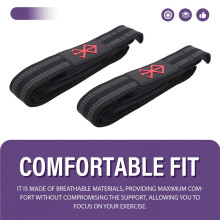 1 Par de Muñequeras Antideslizantes para Fitness, Gimnasio, Entrenamiento de Fuerza, Levantamiento de Pesas, Dominadas, Bandas de Mano.