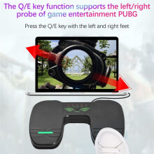 Wireless Page Turner Pedal Portable Music Page Turner for Tablets Smartphones BT Foot Page Turner Rechargeable