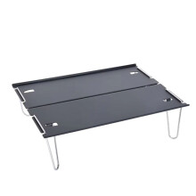 Ultralight Folding Camping Table - Portable Aluminium Alloy Outdoor Picnic & Dining Table, Easy Setup