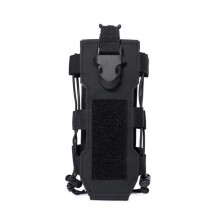 Molle Water Bottle Pouch, Outdoor Camping Drawstring Kettle Holder Carrier with Adjustable Strap,Ideal for Cycling