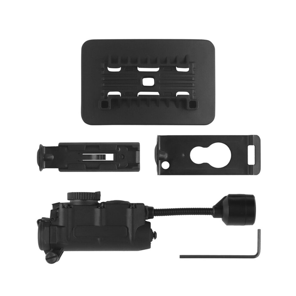 Helmet Lamp Tactical Strobe Light Ir -Iff Light Hunting/Fishing Auxiliary Led Flashlight Lt-11 Black 6032990689860
