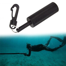 Scuba Rattle Stick med 360 Roterande Snabbkrok Undervattensklocka Ding Spö Dykutrustning