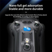 For 4 Pro Protective Film Heat Gun Dustproof Scratch Resistant Tempered Film for 4 Pro Drone US Plug