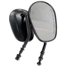 Motorcycle Rearview Mirror Retro Side Mirror for Dyna Sportster Softail Touring Scooter Modified Accessories