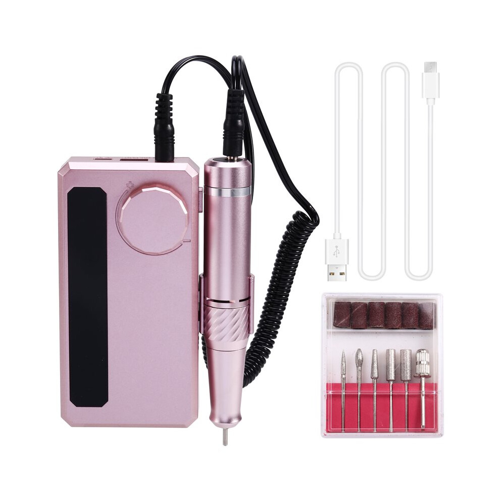 Wireless 45000 RPM Electric Nail File, Professional Nail Polishing and Removal Machine, Suitable for Nail and Foot Care