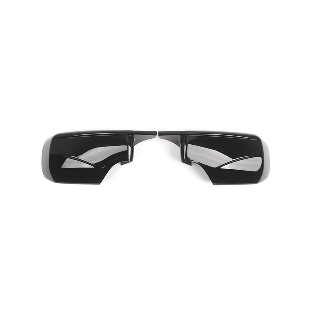 Rear View Mirror Cover Side Wing Mirror Cap For 3 Series E46 E39 4Dr 1998-2005 51168238376 51168238375 Gloss Black 6034227913441